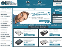 Tablet Screenshot of pileetbatterie.com